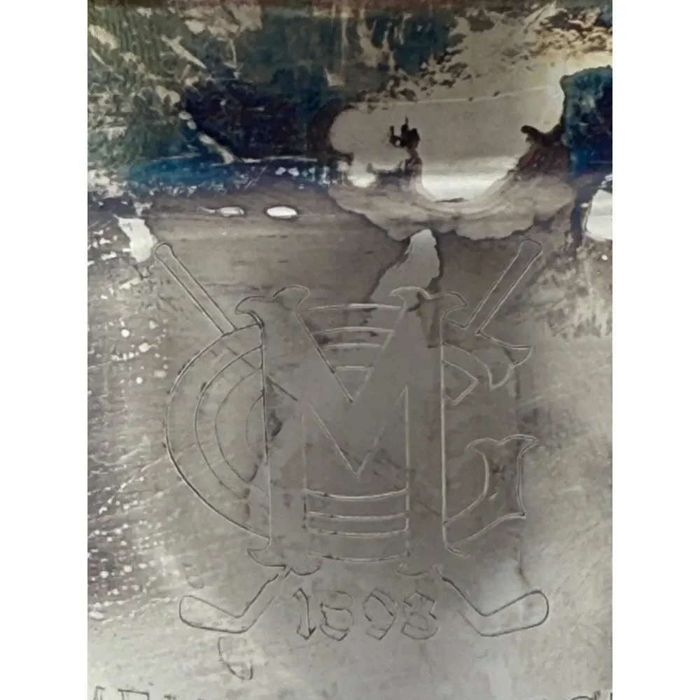 Bristol Silverplate Lidded Ice Bucket Golf Trophy Poole Silver Company 1950’s